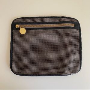 Stella McCartney LeSportsac Black/Beige Mesh Pouch